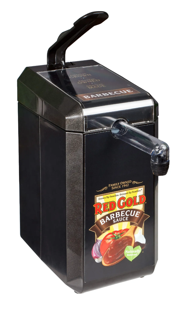 Red Gold BBQ Sauce Dispenser